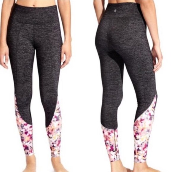 Athleta Pants - Athleta High-Rise Crackle Flow Chaturanga Athleisure Leggings P1084